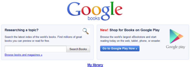 Google Play : bientôt l'intégration de Google Books