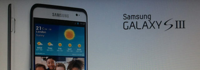 Le Samsung Galaxy S3 sera disponible en avril