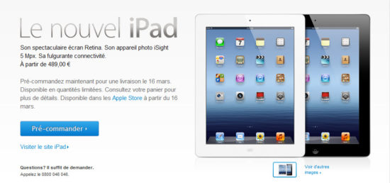 Nouvel iPad