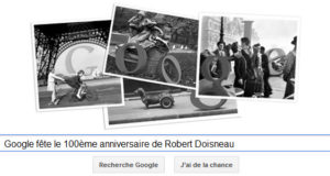 Google fête le 100ème anniversaire de Robert Doisneau