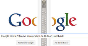 Google fête le 132ème anniversaire de Gideon Sundback