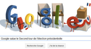 Google salue le Second tour de l'élection présidentielle