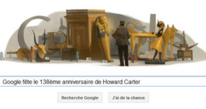 Google fête le 138ème anniversaire de Howard Carter