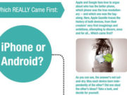 Android Phone ou iPhone, lequel a été imaginé et est arrivé en 1er ?