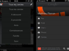 Une mise à jour très réussie de l'application Google+ pour iOS