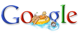 Doodle Google Fête des Pères 2007