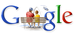 Doodle Google Fête des Pères 2006