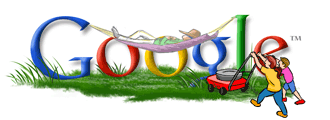 Doodle Google Fête des Pères 2004