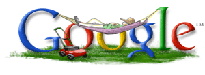 Doodle Google Fête des Pères 2003