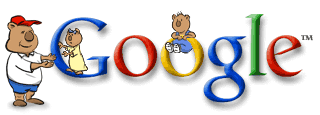Doodle Google Fête des Pères 2001