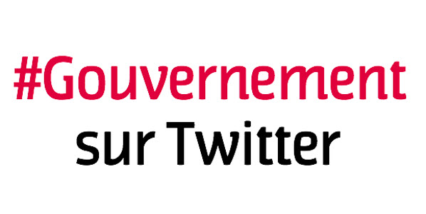 Twitter : les comptes du Président, 1er Ministre et des membres du Gouvernement