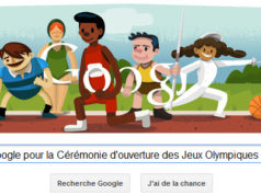 Un Doodle Google pour la Cérémonie d'ouverture des Jeux Olympiques de Londres 2012