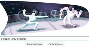 #Londres2012 - Google met à l'honneur l'escrime