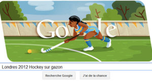 #Londres2012 - Google met à l'honneur le Hochey sur gazon