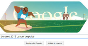 #Londres2012 - Google met à l'honneur le Lancer de poids