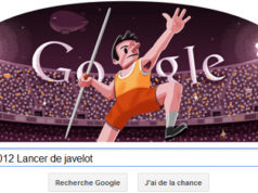 #Londres2012 - Google met à l'honneur le Lancer de javelot