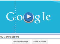 #Londres2012 - Google met à l'honneur le Canoë slalom