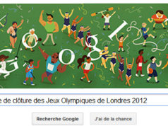 #Londres2012 - Google met à l'honneur la Cérémonie de clôture des Jeux Olympiques de Londres 2012