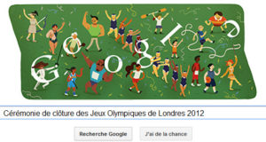 #Londres2012 - Google met à l'honneur la Cérémonie de clôture des Jeux Olympiques de Londres 2012