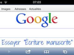 Google : l'écriture manuscrite maintenant disponible sur Google.fr