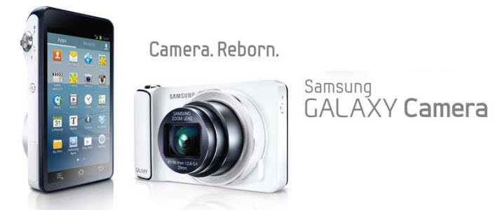 #IFA2012 - Samsung présente le Galaxy Caméra, un APN/Smartphone sous Android