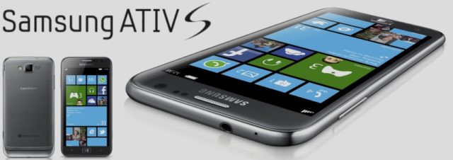 #IFA2012 - Samsung présente l'ATIV S, un smartphone sous Windows Phone 8