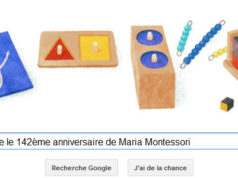 Google célèbre le 142ème anniversaire de Maria Montessori