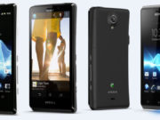 #IFA2012 - Sony présente les Xperia T, Xperia V et Xperia J