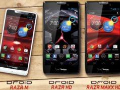 Motorola annonce trois nouveaux Razr, les Razr Maxx HD et Razr HD, mais aussi le Razr M