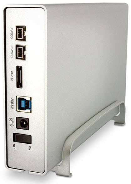 Test du Disque dur externe, Storeva AluICE Turbo 2 To 3.5" eSATA, FireWire 800 et USB 3.0
