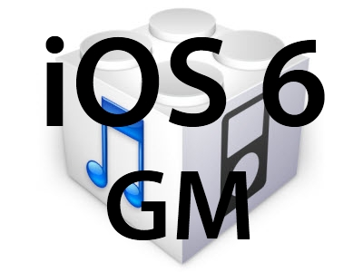 L'iOS 6 GM est disponible!