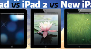 iPad vs iPad 2 vs Nouvel iPad (iPad 3) [infographie]