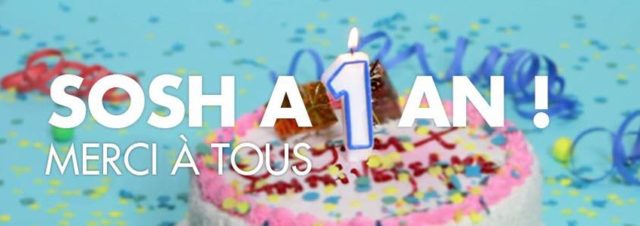 #Sosh fête son 1er anniversaire!