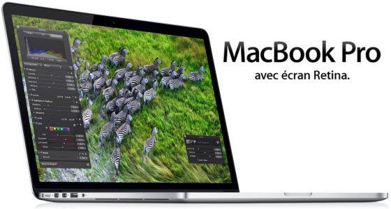 Un MacBook Pro Retina 13 pouces lors de la Keynote Apple du 23 octobre?