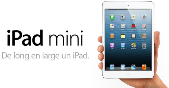 #Keynote #Apple : l'iPad Mini est officiel!