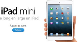 #iPadMini : les pré-commandes sont ouvertes!