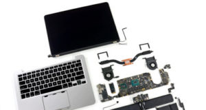 Le MacBook Pro Retina 13 pouces en pièces détachées par iFixit
