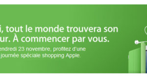 Black Friday Apple - Les promotions, c'est pour vendredi 23 novembre 2012!