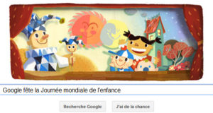 Google fête la Journée mondiale de l'enfance [Doodle]