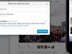 Twitter : le partage des tweets par email est disponible!