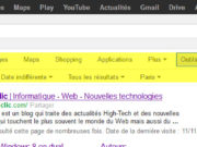 Google.fr - La nouvelle version de la page des résultats est disponible!