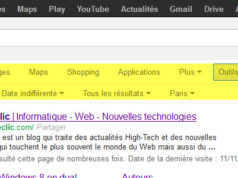 Google.fr - La nouvelle version de la page des résultats est disponible!