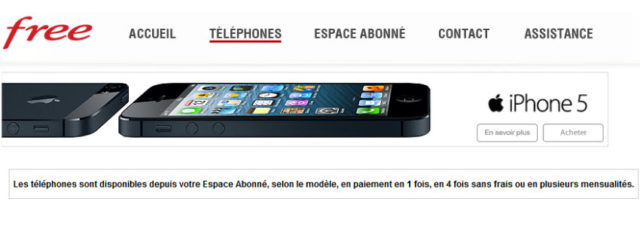 #iPhone5 : enfin de retour chez #FreeMobile