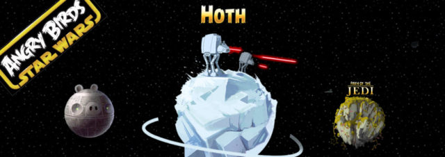 Angry Birds Star Wars : de nouveaux niveaux avec la planète Hoth