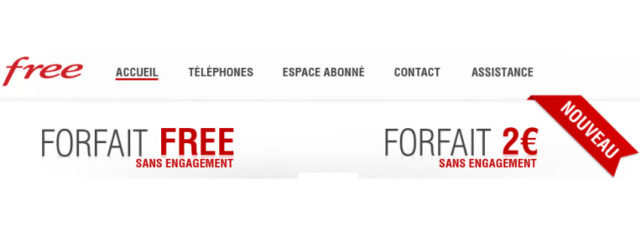 #FreeMobile revoit son forfait à 2€ qui devient encore moins cher!