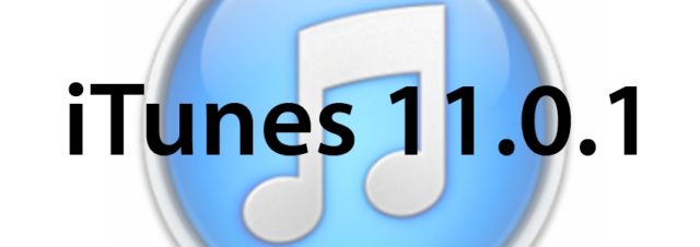 La mise à jour iTunes 11.0.1 est disponible