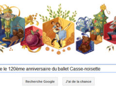 Google fête le 120ème anniversaire du ballet Casse-noisette [Doodle]