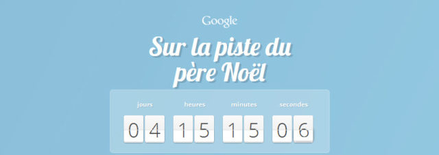 Suivez le Père Noël grâce à Google!