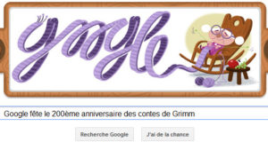 Google fête le 200ème anniversaire des contes de Grimm [Doodle]