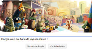 Google vous souhaite de joyeuses fêtes ! [Doodle]